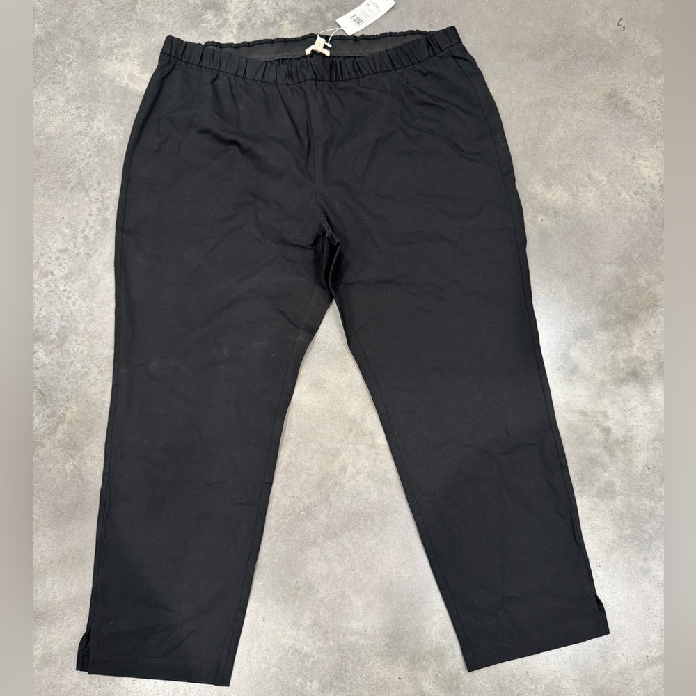 Eileen Fisher  Black Joggers